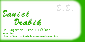 daniel drabik business card